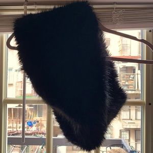 Vintage Fur Infinity scarf by Zara